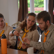 VK2025_1nap_Elindult_a_magyar_cserkészek_vezetőképző_tábora_Nyugat_Európában_is_10 VK 2025, készülnek a vezetők a táborozók fogadására